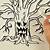 how to draw a haunted tree
