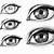 how to draw a human eye step by step