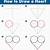 how to draw a love heart step by step