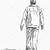 how to draw a man walking away
