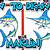 how to draw a marlin step by step