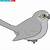 how to draw a mockingbird