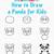 how to draw a panda easy step by step