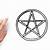 how to draw a pentacle