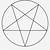 how to draw a pentagram star