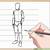 how to draw a person sketch