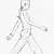 how to draw a person walking