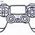 how to draw a ps4 controller step by step