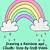 how to draw a rainbow easy step by step