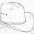 how to draw a realistic cowboy hat