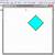 how to draw a rhombus in python turtle