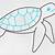 how to draw a simple turtle