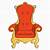 how to draw a throne chair