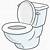 how to draw a toilet seat
