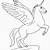 how to draw a unicorn with wings