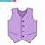 how to draw a waistcoat