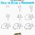 how to draw a woolly mammoth easy step by step