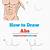 how to draw abs easy