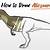 how to draw an allosaurus