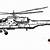 how to draw an attack helicopter