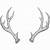 how to draw antlers