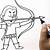 how to draw archer