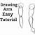 how to draw arms and hands