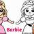 how to draw barbie princess step by step