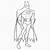 how to draw batman full body easy