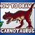 how to draw carnotaurus
