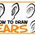 how to draw cartoon ears