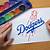how to draw dodgers