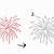 how to draw fireworks easy