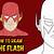how to draw flash step by step