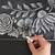 how to draw flowers with chalk