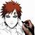 how to draw gaara step by step