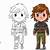 how to draw hiccup step by step
