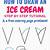 how to draw ice cream step by step
