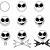 how to draw jack skellington face step by step