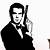 how to draw james bond step by step