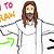 how to draw jesus step by step easy