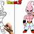 how to draw kid buu step by step