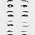 how to draw korean eyes step by step