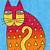 how to draw laurel burch cats
