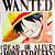 how to draw luffy wanted poster
