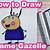 how to draw madame gazelle