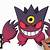 how to draw mega gengar step by step