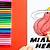 how to draw miami heat symbol