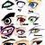 how to draw naruto style eyes