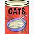 how to draw oats